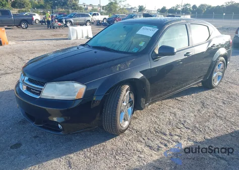 2011 Dodge Avenger Lux from USA, damaged, VIN 1B3BD2FB4BN574464